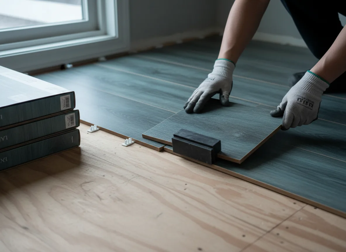 Luxury Vinyl Plank Installation company in Agra, OK